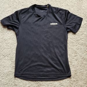 Adidas Men's Black Short Sleeve Tee